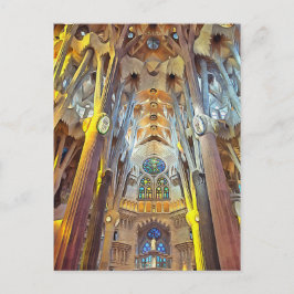 Sagrada Familia. Insida. Vy 29. Vykort