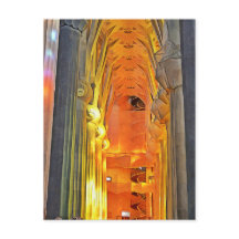 Sagrada Familia. Interiör. Vy 1.