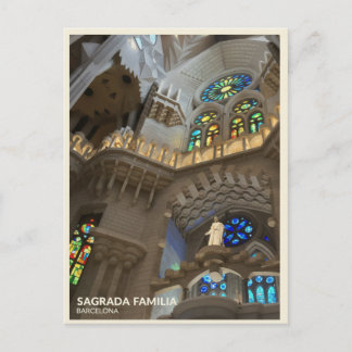 Sagrada Familia-katedralen Vykort