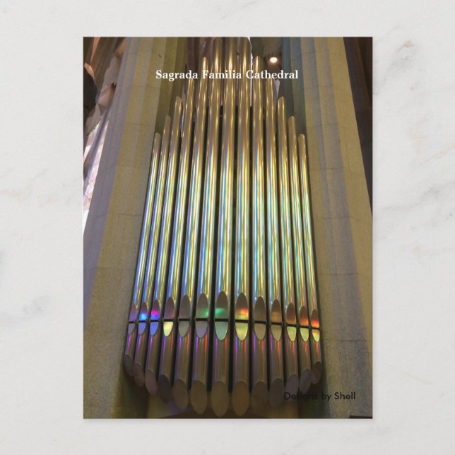 Sagrada Familia-katedralen Vykort (Framsida)