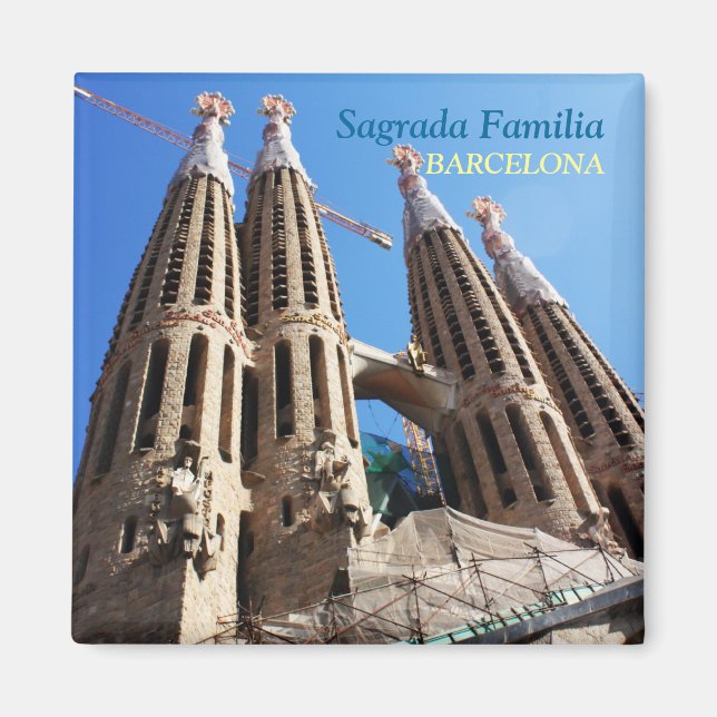 Sagrada Familia Magnet (Framsidan)