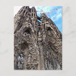 Sagrada Familia, Ntivity Façade - Barcelona Photo Vykort
