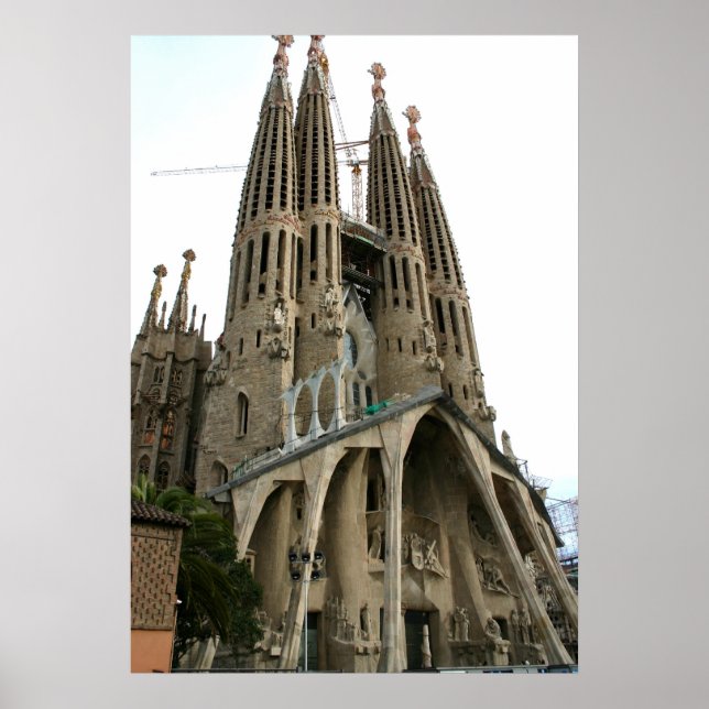 Sagrada Familia Poster (Framsidan)