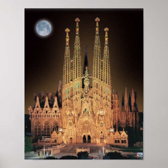 SAGRADA FAMILIA POSTER (Framsidan)