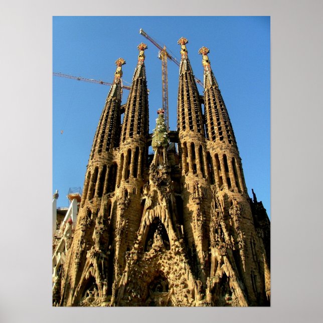 Sagrada Familia Poster (Framsidan)