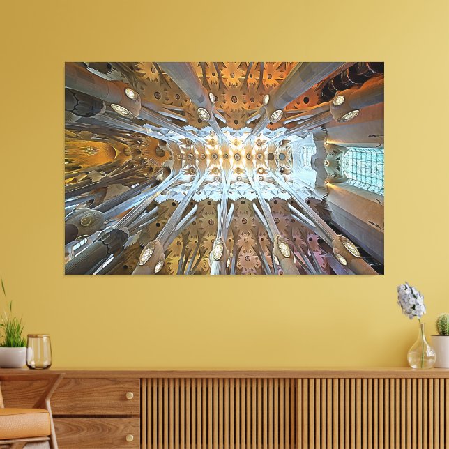 Sagrada Familia Tak Barcelona Canvastryck (Insitu (Vardagsrum))