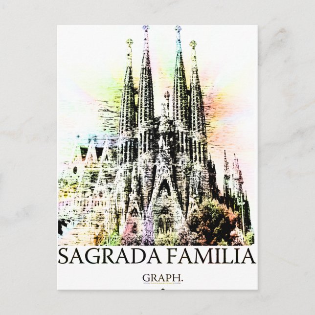 Sagrada Familia Vykort (Framsida)