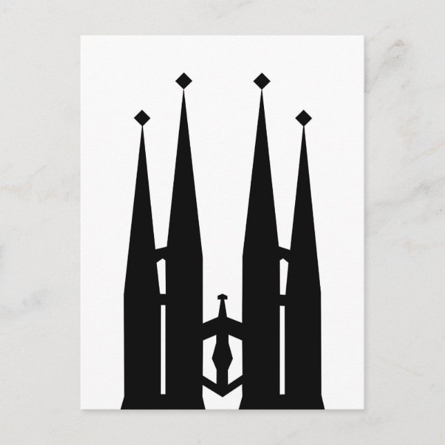 Sagrada Familia Vykort (Framsida)