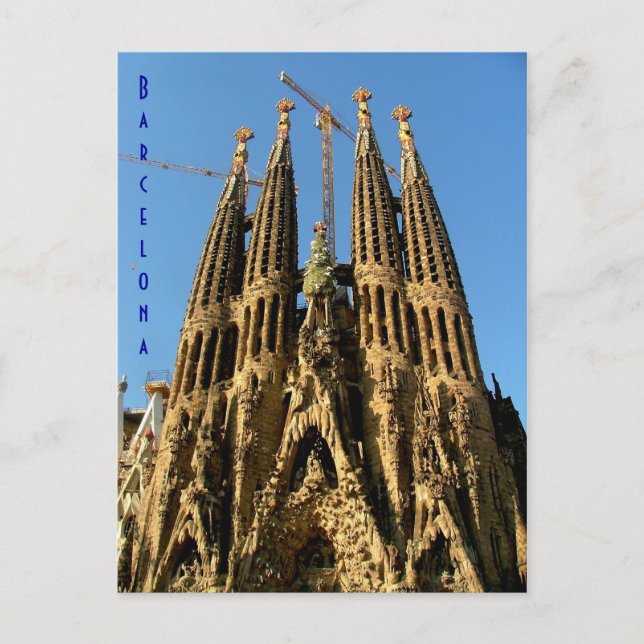 Sagrada Familia Vykort (Framsida)