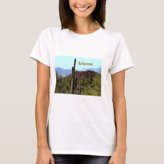 Saguaro berglandskap Tucson Arizona T-Shirt