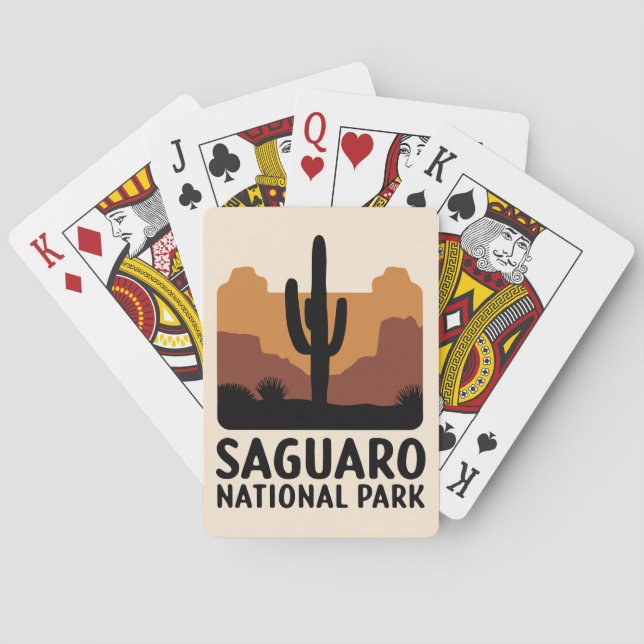 Saguaro Cactus Casinokort (Baksidan)