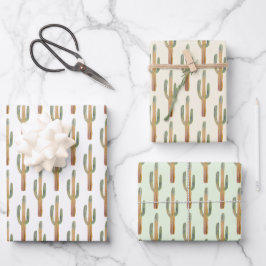 Saguaro Cactus Desert Plants Earthy Neutralt Gift