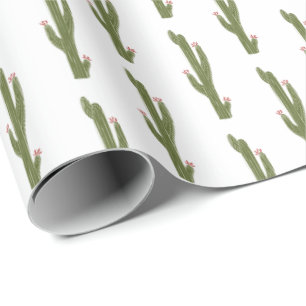 Saguaro Cactus Desert Plants ger all bakgrund Presentpapper
