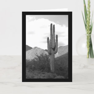 Saguaro Cactus Sonoran Desert Photo Greeting Card Kort