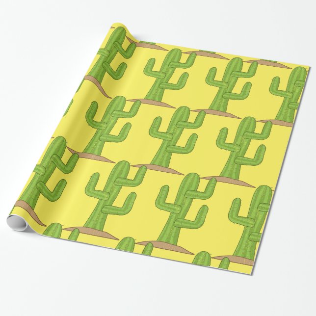 Saguaro Cactus Thunder_Cove Presentpapper (Utrullad)