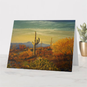 Saguaro in the Arizona Desert, av Gary Poling Kort