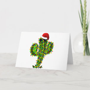 Saguaro jul Ljus Helgkort