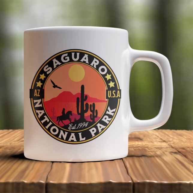 Saguaro National Park Arizona U.S. Kaffemugg (Skapare uppladdad)