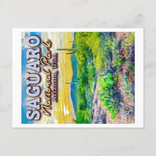 SAGUARO NATIONAL PARK - ARIZONA United STATER Vykort