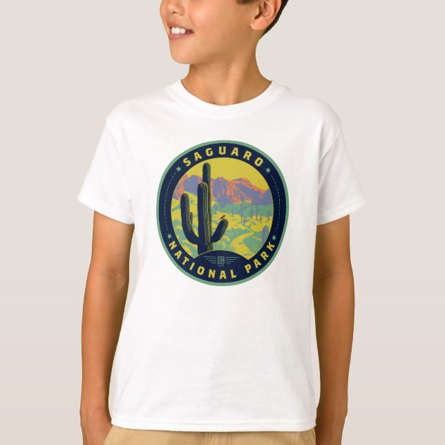 Saguaro National Park T Shirt (Framsida)