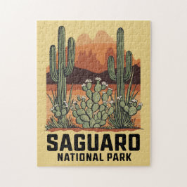 Saguaro nationalpark Cactus Pussel