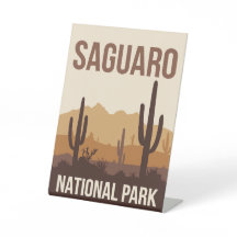 Saguaro nationalpark Minimal Travel Art