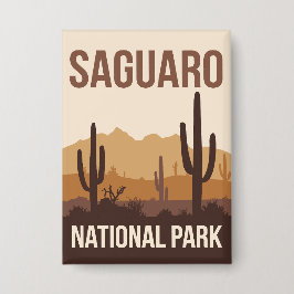 Saguaro nationalpark Minimal Travel Art Knapp