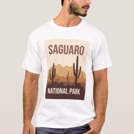 Saguaro nationalpark Minimal Travel Art T Shirt