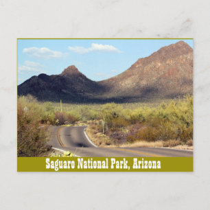 Saguaro nationalpark, Tuscon Arizona vykort