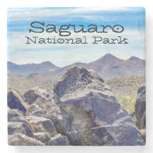 Saguaro nationalparken Stone Underlägg