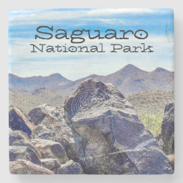 Saguaro nationalparken Stone Underlägg