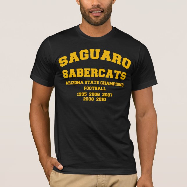 Saguaro Sabercats Tee Shirt (Framsida)
