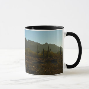 Saguaro Sunrise i Saguaro nationalpark Mugg