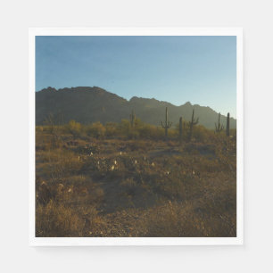Saguaro Sunrise i Saguaro nationalpark Pappersservett