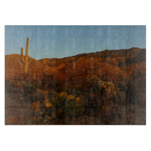 Saguaro Sunset I Arizona Desert liggande