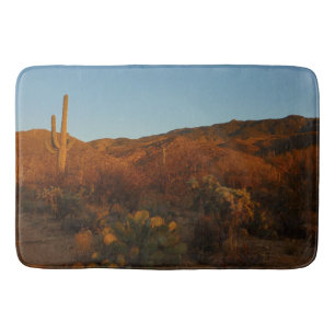 Saguaro Sunset I Arizona Desert liggande Badrumsmatta