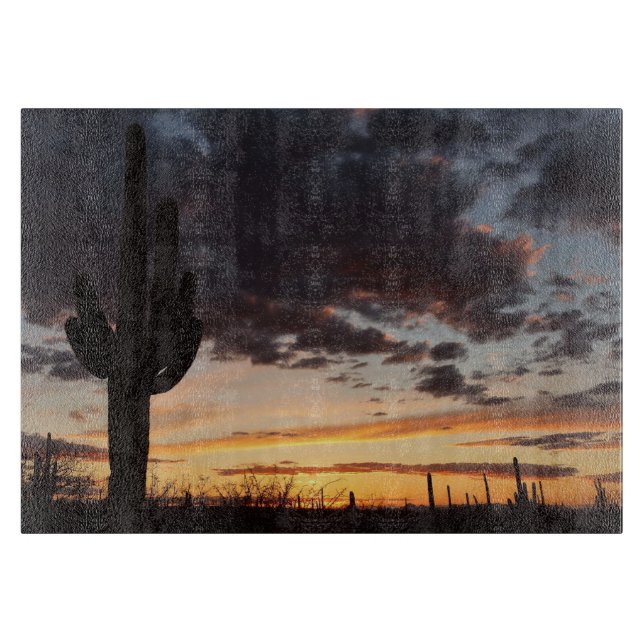 Saguaro Sunset III Arizona Desert liggande (Framsidan)