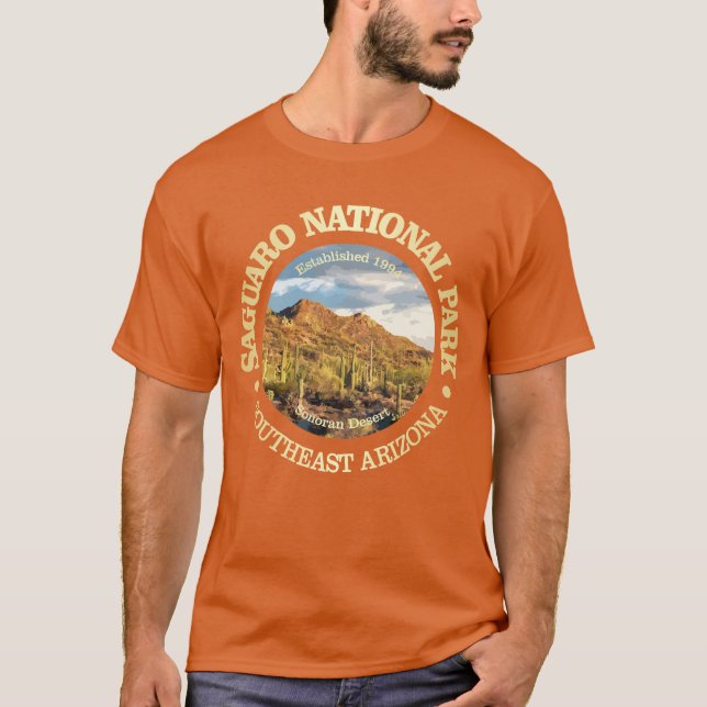 Saguaros nationalpark (NP2) T Shirt (Framsida)