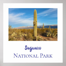 Saguaros nationalpark poster