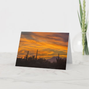 Saguaros (Saguaros) i Himlar Kort