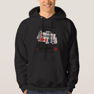 Saguenay-flicka Saguenay Boarding Pass Saguenay Hoodie