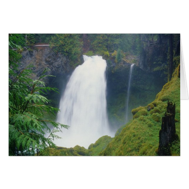 Sahalie nedgångar OBS kort (Framsidan Horizontal)