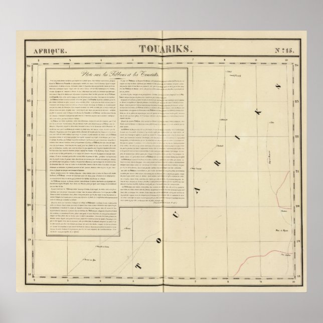 Sahara, Algeriet, Afrika 15 Poster (Framsidan)