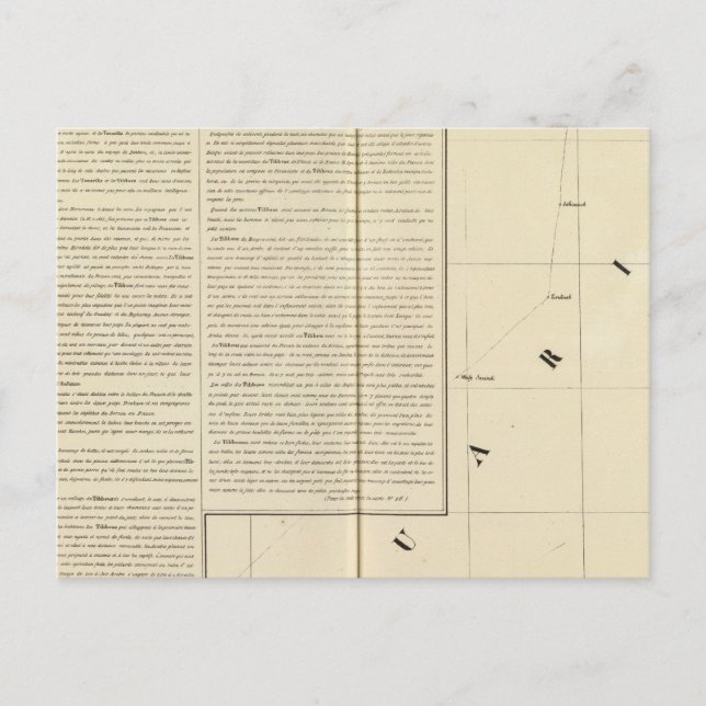 Sahara, Algeriet, Afrika 15 Vykort (Framsida)