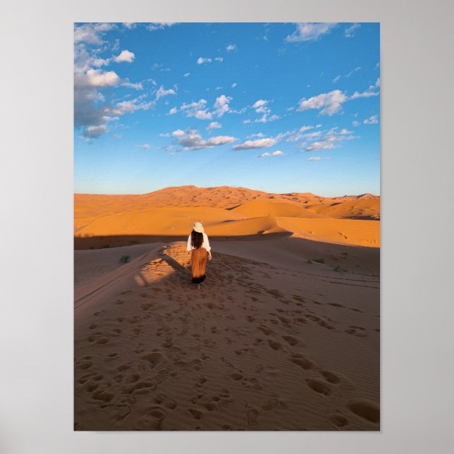 Sahara Desert Poster (Framsidan)