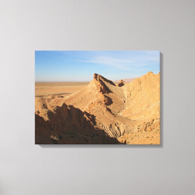 Sahara Desert, Tunisien Canvastryck (Framsida)