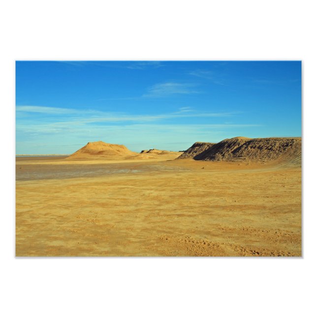 Sahara Desert, Tunisien Fototryck (Framsidan)