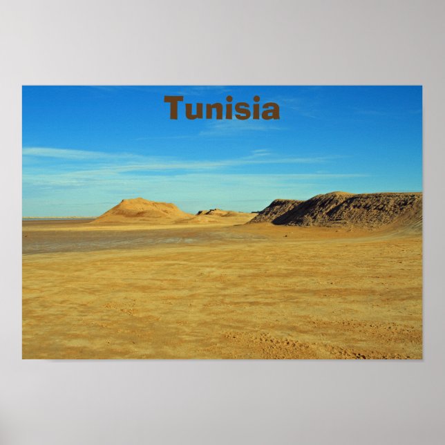 Sahara Desert, Tunisien Poster (Framsidan)