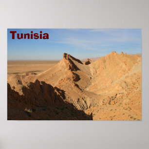 Sahara Desert, Tunisien Poster