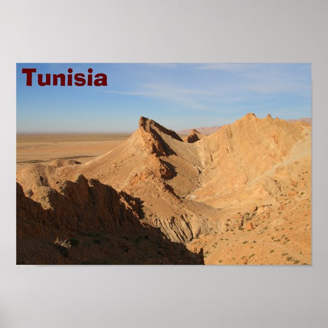 Sahara Desert, Tunisien Poster (Framsidan)